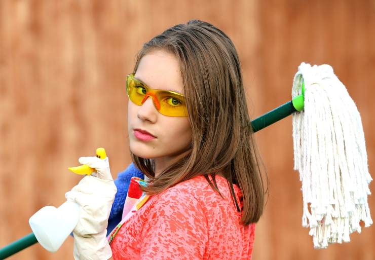 trucco per igienizzare la casa